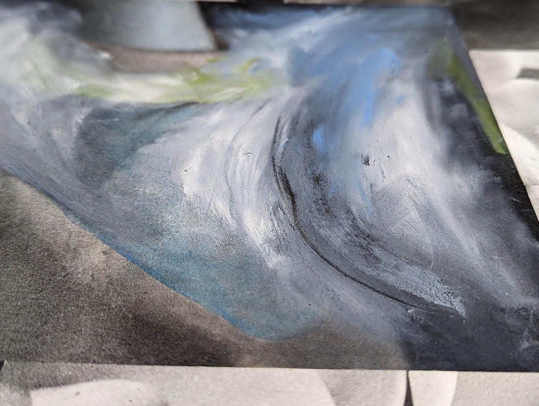 Ines Fernandez de Cordova, Tormenta (detail), Cadencia series for Art School Prints