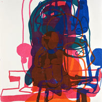 Art School Artist and Printmaker Alice Irwin Screenprint Journey 2