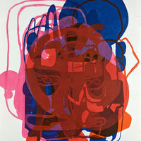 Art School Artist and Printmaker Alice Irwin Screenprint Journey 3