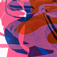 Art School Artist and Printmaker Alice Irwin Screenprint Journey 4 detail image