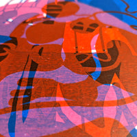 Art School Artist and Printmaker Alice Irwin Screenprint Journey 6 detail image 2