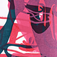 Art School Artist and Printmaker Alice Irwin Screenprint Journey 6 detail image
