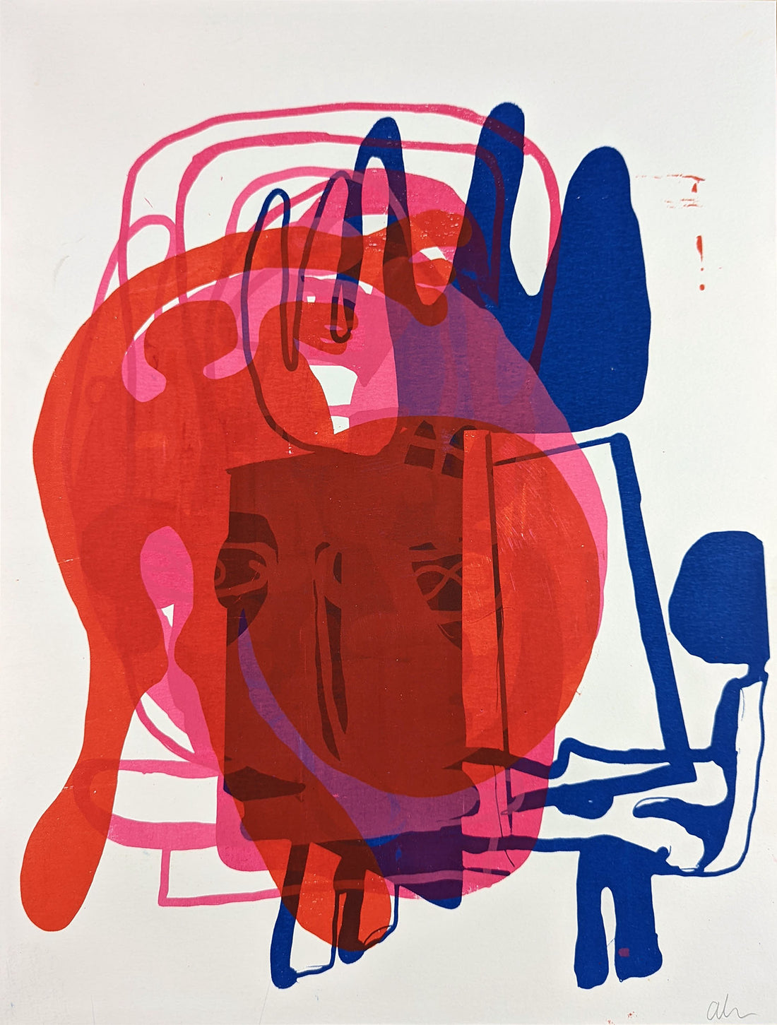 Art School Artist and Printmaker Alice Irwin Screenprint Journey 8