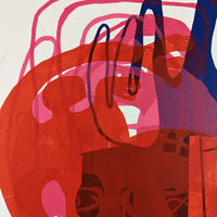 Art School Artist and Printmaker Alice Irwin Screenprint Journey 8 detail image