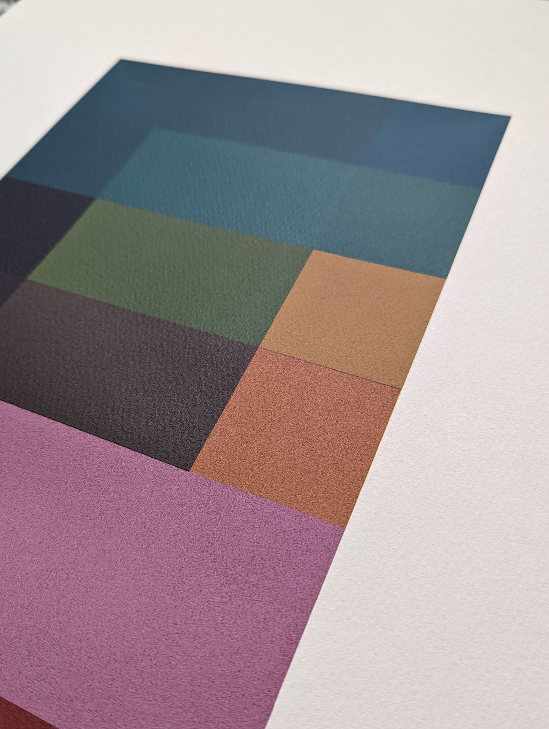 Art School: Richard Marsden, Green Hues, 2022 (detail 4)