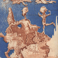 Whilst he could no longer control whether he would fall or not, he simply had to choose whether he fell backwards into a thing of beauty, or forwards into a four legged beast (An answer to the sisyphean problem)