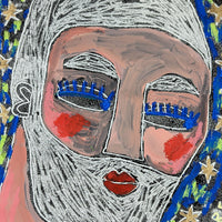 In my dreams you are real by artist and printmaker Amy Wiggin for Art School Prints (detail)