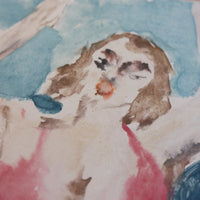 Art School: Daisy Jarrett, Red Bikini (detail)