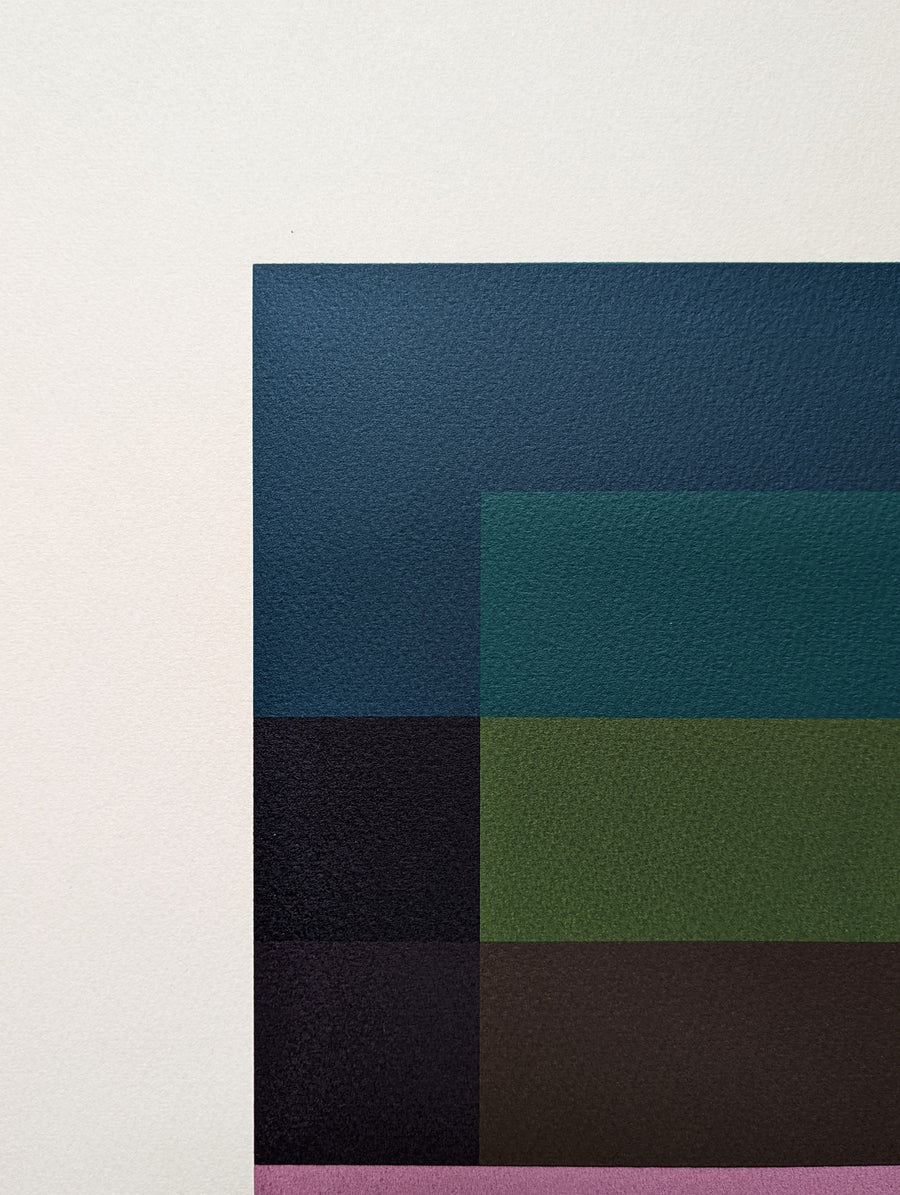 Art School: Richard Marsden, Green Hues, 2022 (detail 3)